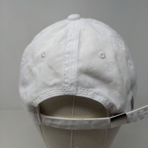 TBL Men's Slideback Hat White Adjustable Embroidered St. Lucia Logo Tourist - Picture 7 of 11